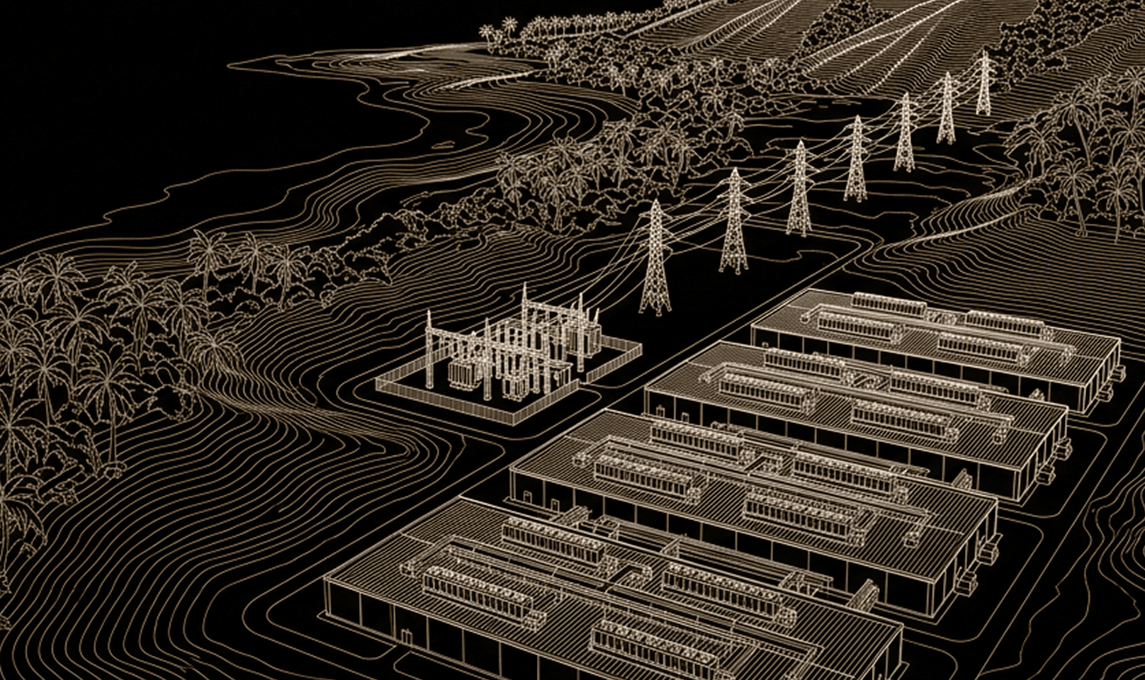 Data center campus in Asia Pacific
